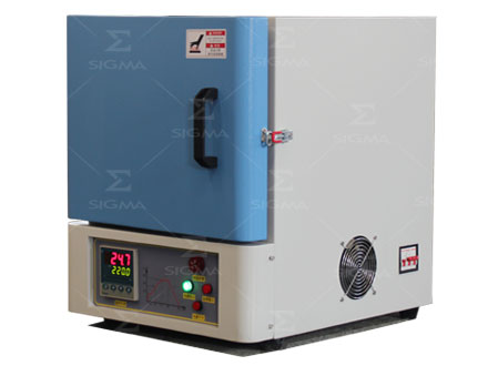 小型箱式電阻爐(馬弗爐)結構示意圖